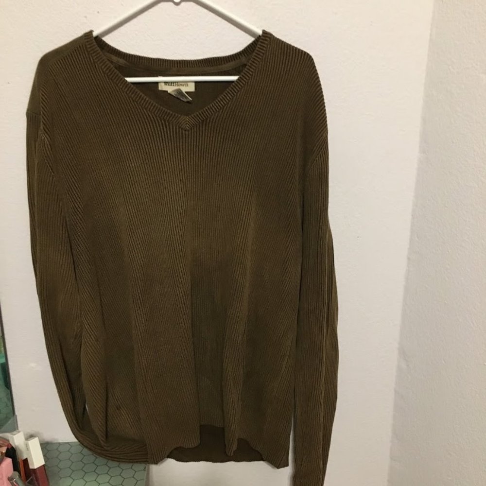 Ruff Hewn 2 XL stripped long sleeve T